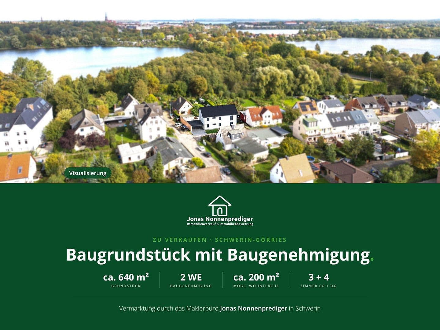 Prodej pozemku 640 m², Am Heidberg 16, Schwerin, Mecklenburg-Vorpommern Prodej pozemku 640 m², Am Heidberg 16, Schwerin, Mecklenburg-Vorpommern