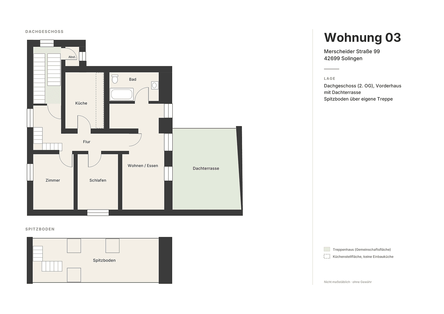 Pronájem bytu 3+1 95 m², Merscheider Straße 99, Solingen, Severní Porýní-Vestfálsko Pronájem bytu 3+1 95 m², Merscheider Straße 99, Solingen, Severní Porýní-Vestfálsko