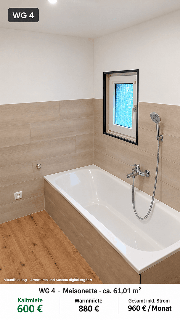 Pronájem bytu 2+1 50 m², Andernach, Porýní-Falc Pronájem bytu 2+1 50 m², Andernach, Porýní-Falc