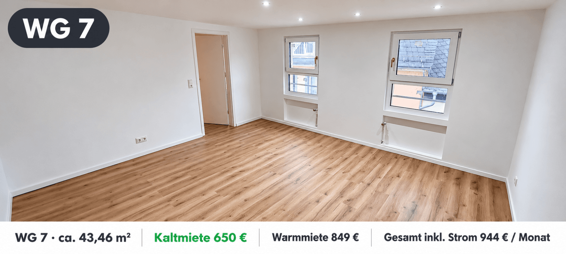 Pronájem bytu 2+1 50 m², Andernach, Porýní-Falc Pronájem bytu 2+1 50 m², Andernach, Porýní-Falc