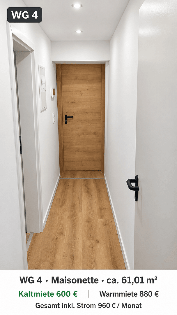Pronájem bytu 2+1 50 m², Andernach, Porýní-Falc Pronájem bytu 2+1 50 m², Andernach, Porýní-Falc