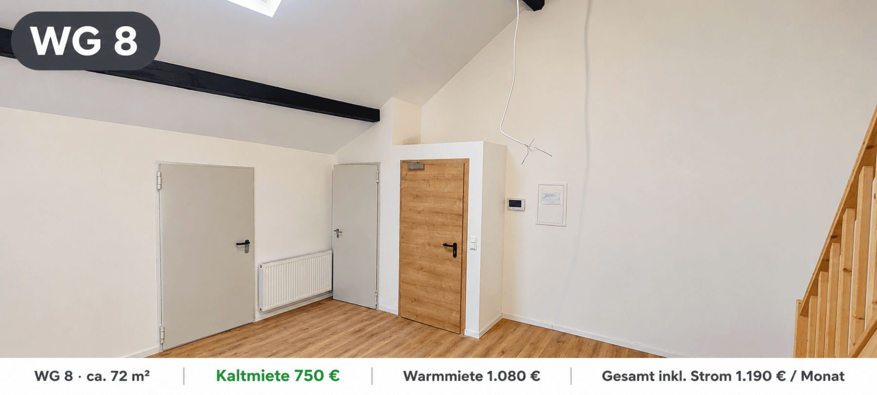 Pronájem bytu 2+1 50 m², Andernach, Porýní-Falc Pronájem bytu 2+1 50 m², Andernach, Porýní-Falc