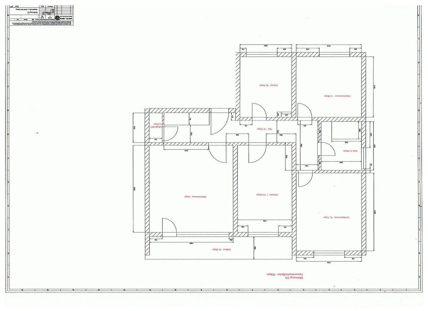 Pronájem bytu 4+1 106 m², Händelstr.4, Bad Camberg, Hessen Pronájem bytu 4+1 106 m², Händelstr.4, Bad Camberg, Hessen