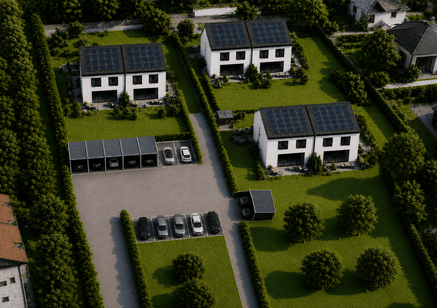 Prodej domu 148 m², pozemek 248 m², Gernsheimer Straße 35 A-F, Alsbach-Hähnlein, Hessen Prodej domu 148 m², pozemek 248 m², Gernsheimer Straße 35 A-F, Alsbach-Hähnlein, Hessen