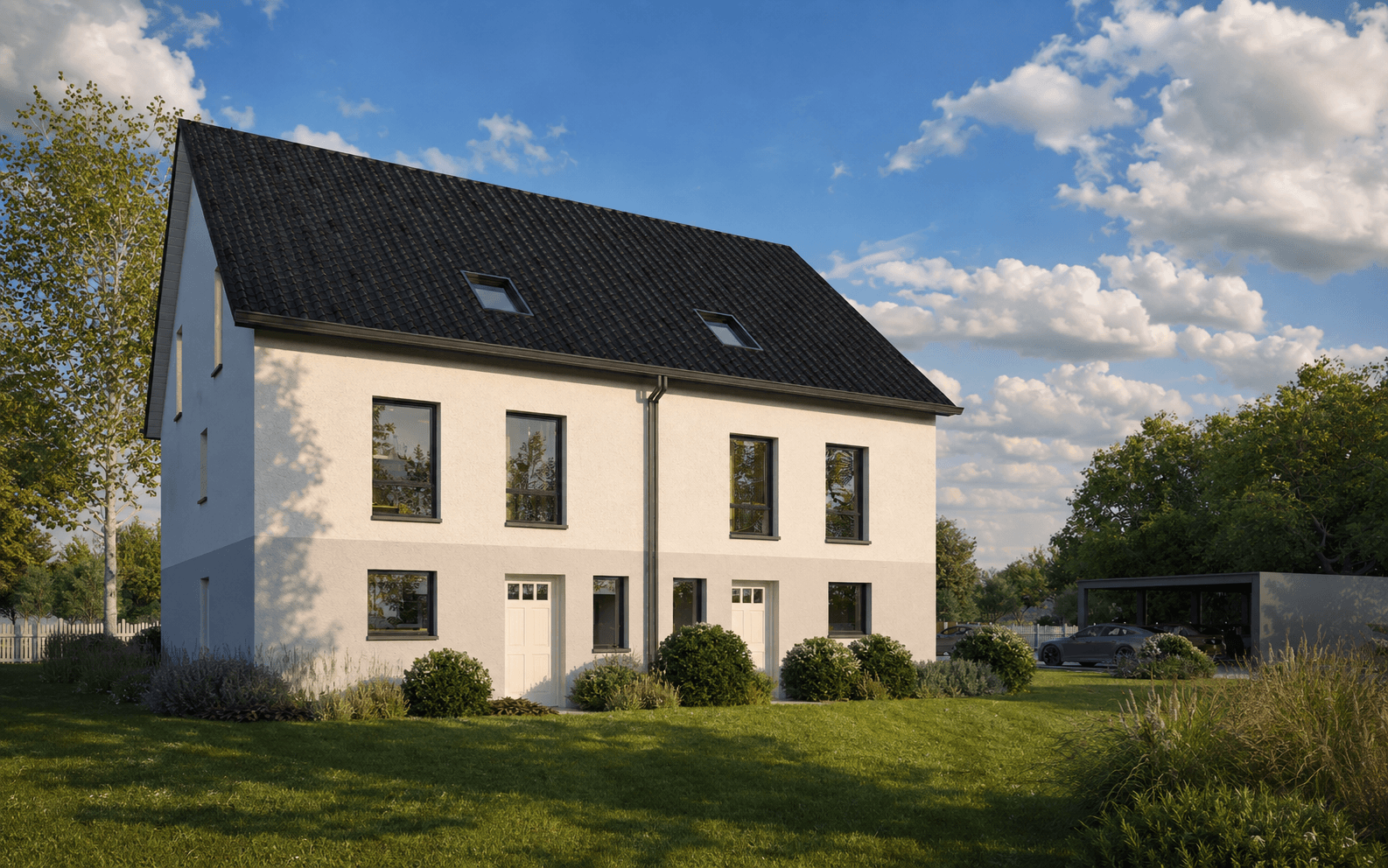 Prodej domu 148 m², pozemek 248 m², Gernsheimer Straße 35 A-F, Alsbach-Hähnlein, Hessen Prodej domu 148 m², pozemek 248 m², Gernsheimer Straße 35 A-F, Alsbach-Hähnlein, Hessen