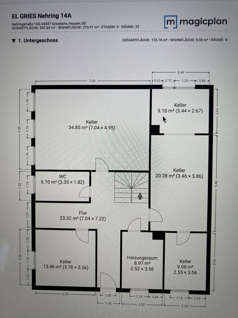 Prodej domu 211 m², pozemek 346 m², Griesheim, Hessen Prodej domu 211 m², pozemek 346 m², Griesheim, Hessen
