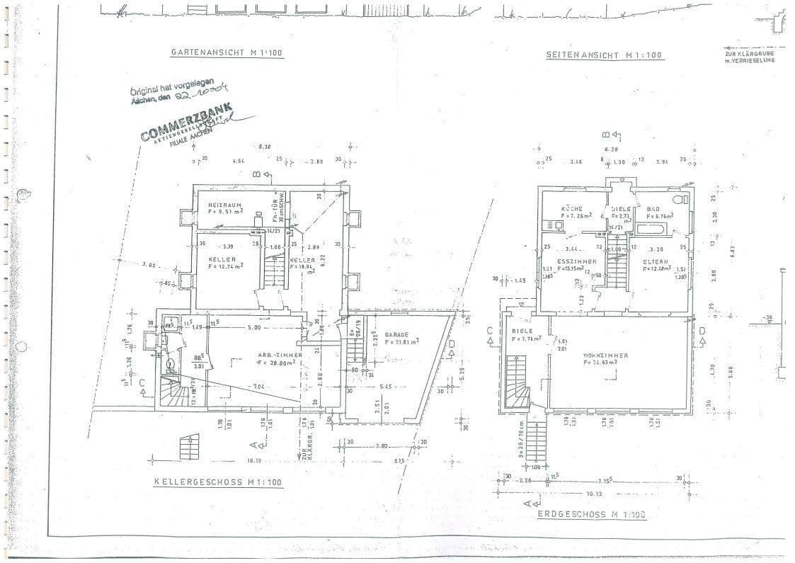 Prodej domu 145 m², pozemek 1.058 m², Landgraben 58, Cáchy, Severní Porýní-Vestfálsko Prodej domu 145 m², pozemek 1.058 m², Landgraben 58, Cáchy, Severní Porýní-Vestfálsko