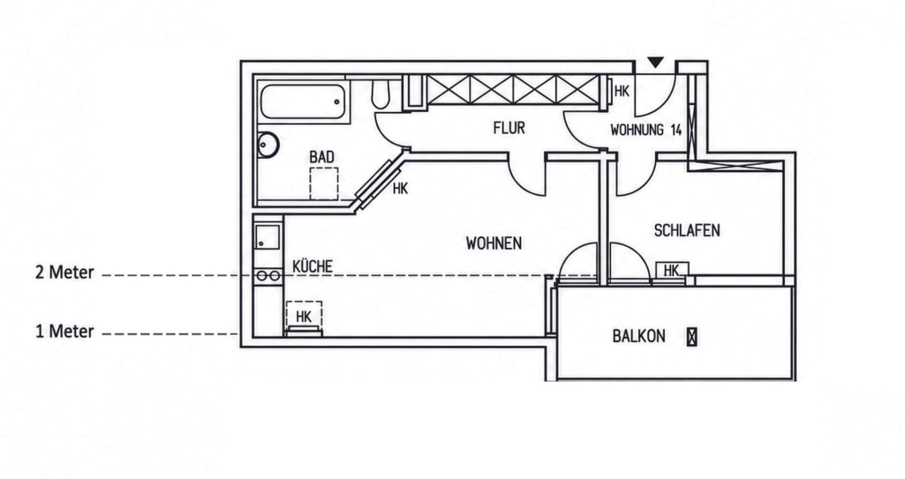 Pronájem bytu 2+1 53 m², Leinfelden-Echterdingen, Bádensko-Württembersko Pronájem bytu 2+1 53 m², Leinfelden-Echterdingen, Bádensko-Württembersko