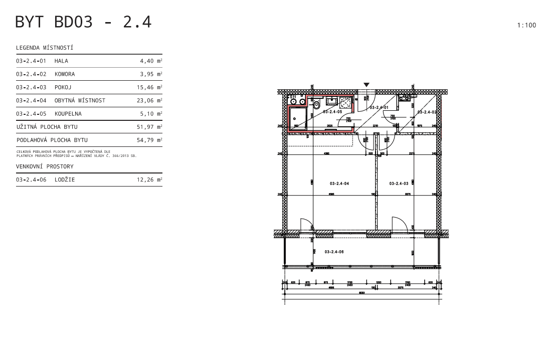 Pronájem bytu 2+kk 52 m², Kladno, Středočeský kraj Pronájem bytu 2+kk 52 m², Kladno, Středočeský kraj