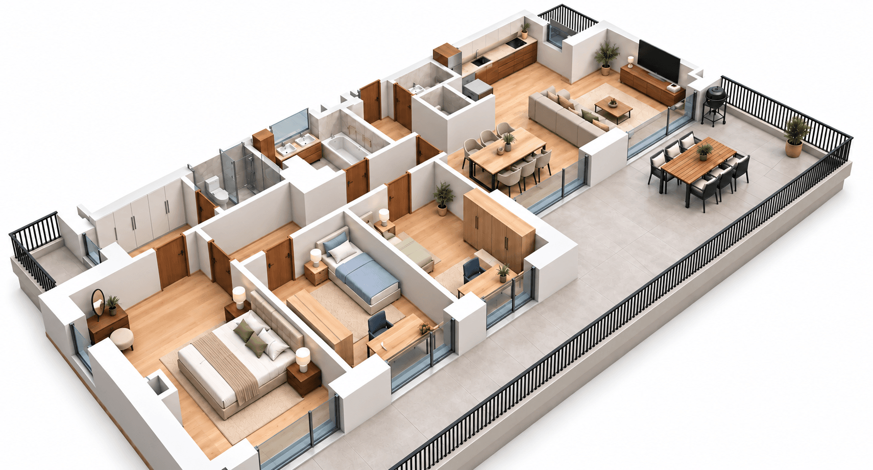 Prodej bytu 4+1 107 m², Fialová, Petržalka, Bratislavský kraj Prodej bytu 4+1 107 m², Fialová, Petržalka, Bratislavský kraj
