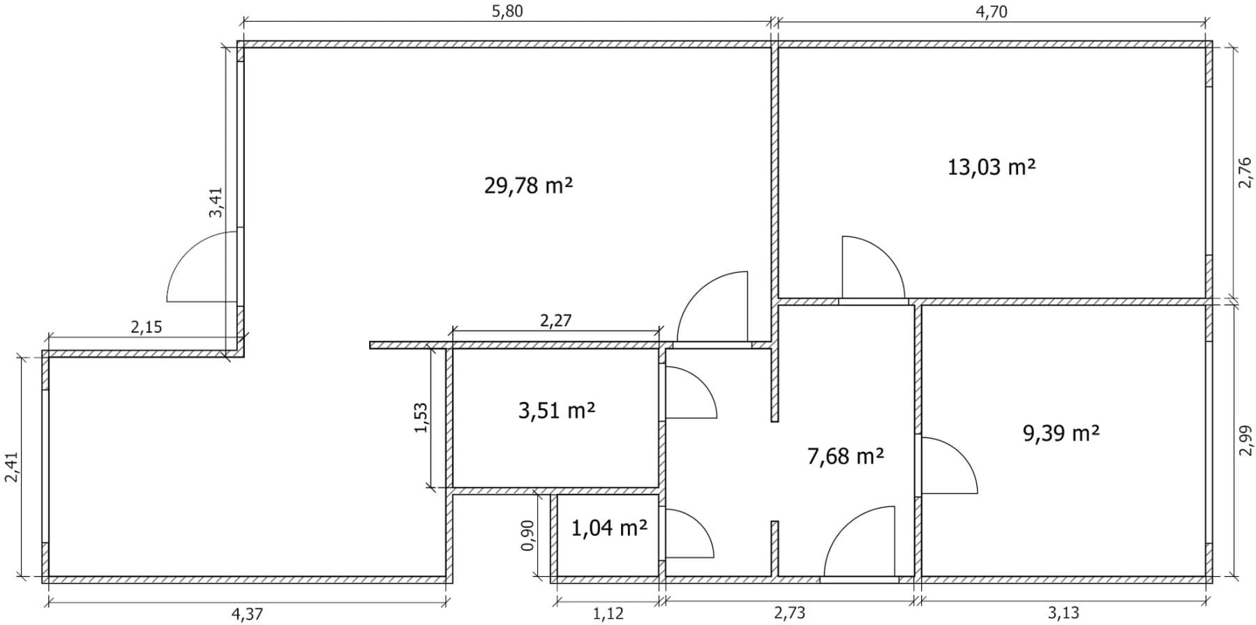 Pronájem bytu 3+1 64 m², Taussigova, Praha, Praha Pronájem bytu 3+1 64 m², Taussigova, Praha, Praha