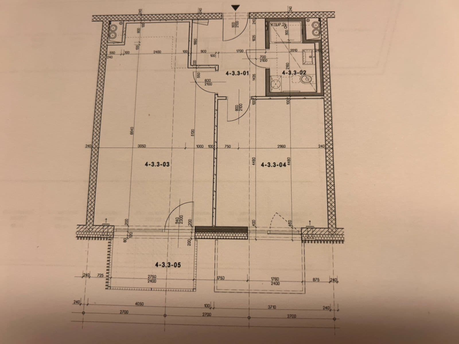 Pronájem bytu 2+kk 59 m², U Engerthu, Kladno, Středočeský kraj Pronájem bytu 2+kk 59 m², U Engerthu, Kladno, Středočeský kraj