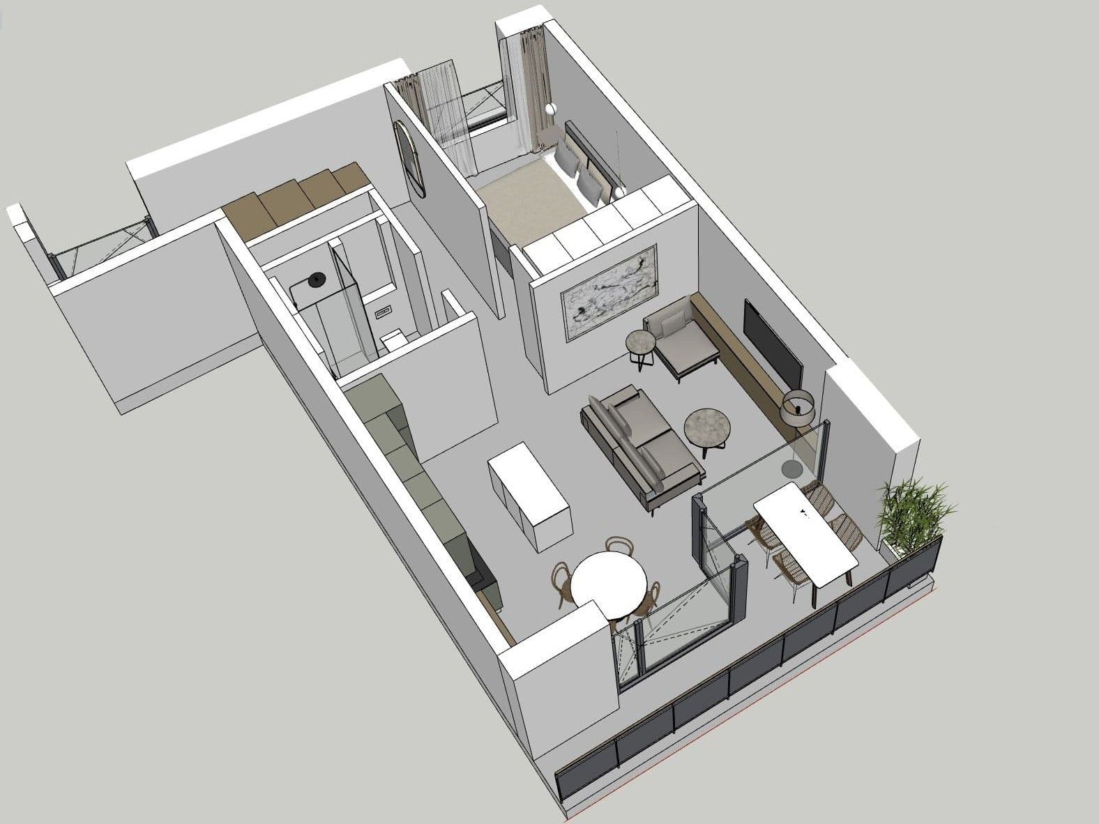 Pronájem bytu 2+kk 54 m², Hartigova, Praha, Praha Pronájem bytu 2+kk 54 m², Hartigova, Praha, Praha
