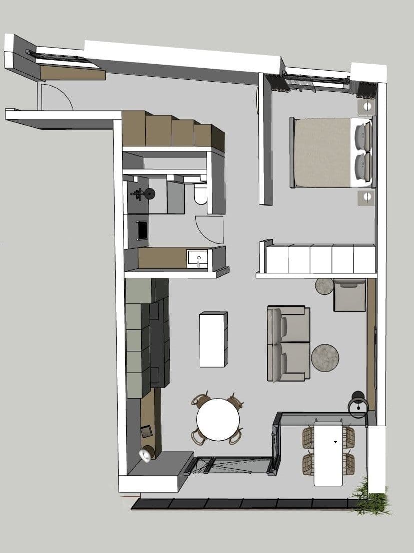 Pronájem bytu 2+kk 54 m², Hartigova, Praha, Praha Pronájem bytu 2+kk 54 m², Hartigova, Praha, Praha