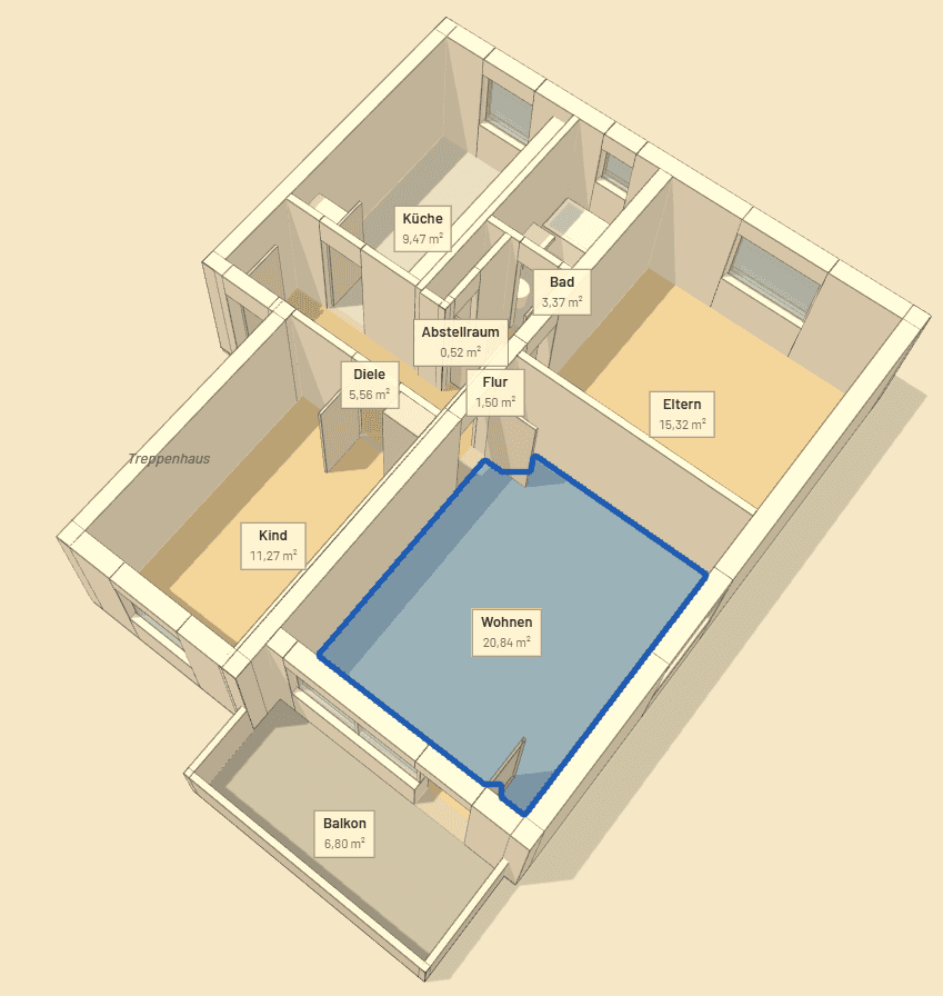 Prodej bytu 3+1 70 m², Mülheim an der Ruhr, Severní Porýní-Vestfálsko Prodej bytu 3+1 70 m², Mülheim an der Ruhr, Severní Porýní-Vestfálsko