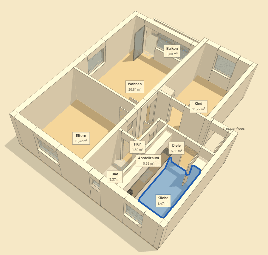 Prodej bytu 3+1 70 m², Mülheim an der Ruhr, Severní Porýní-Vestfálsko Prodej bytu 3+1 70 m², Mülheim an der Ruhr, Severní Porýní-Vestfálsko