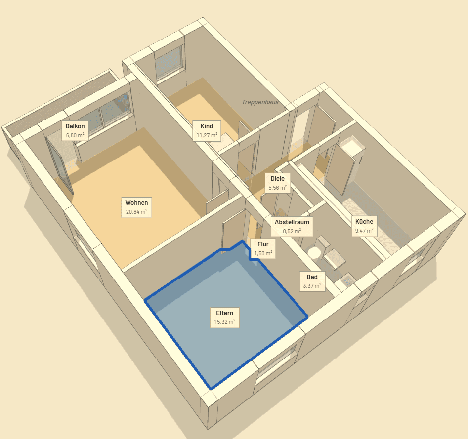 Prodej bytu 3+1 70 m², Mülheim an der Ruhr, Severní Porýní-Vestfálsko Prodej bytu 3+1 70 m², Mülheim an der Ruhr, Severní Porýní-Vestfálsko