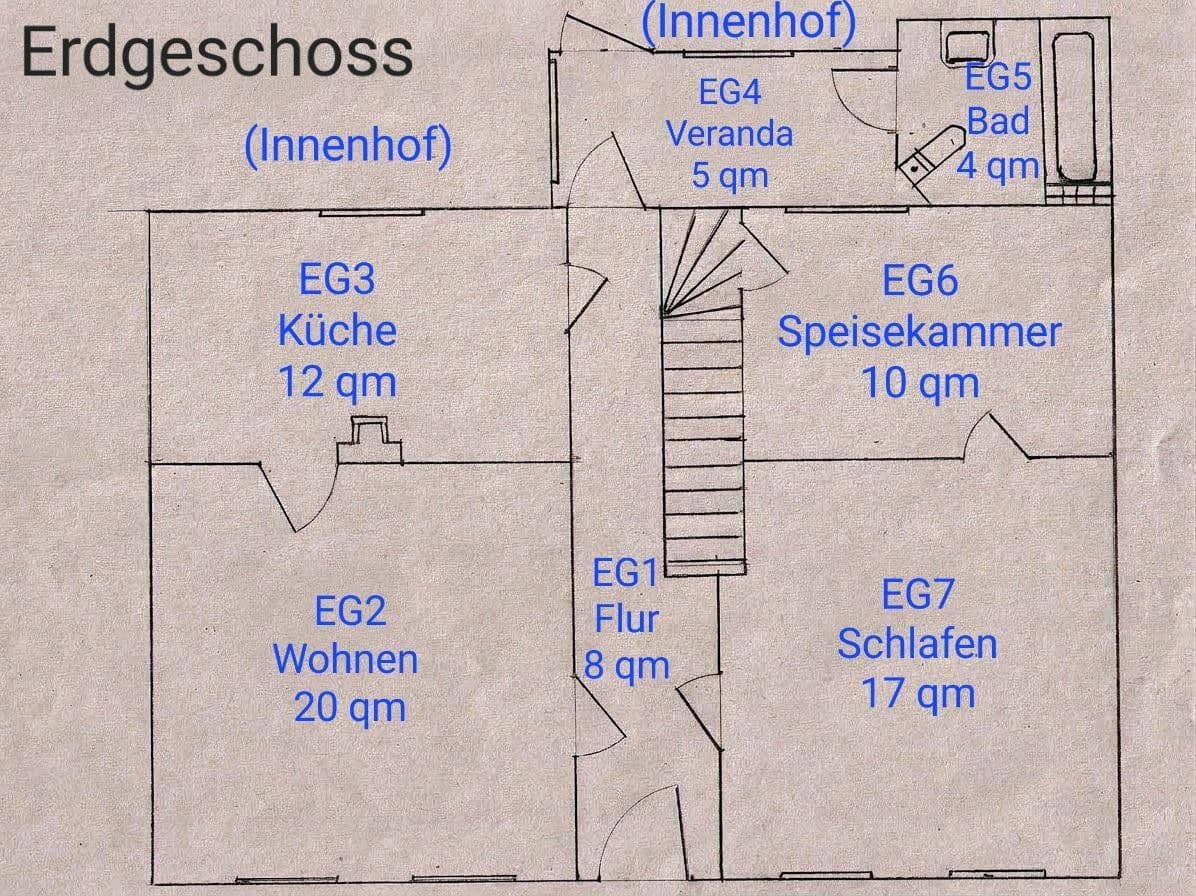 Prodej domu 140 m², pozemek 1.128 m², Burgstraße 50, Zahna-Elster, Sasko-Anhaltsko Prodej domu 140 m², pozemek 1.128 m², Burgstraße 50, Zahna-Elster, Sasko-Anhaltsko