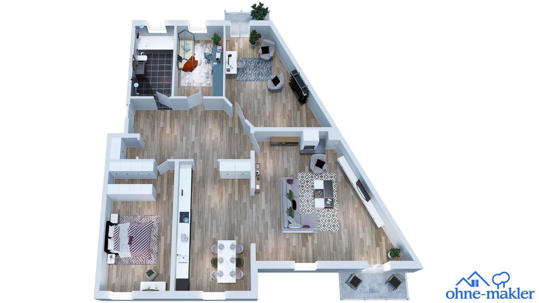 Prodej bytu 4+1 100 m², Hirschaid, Bavorsko Prodej bytu 4+1 100 m², Hirschaid, Bavorsko