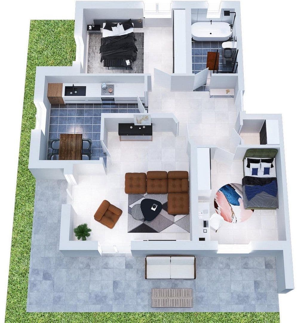 Prodej bytu 4+1 100 m², Hirschaid, Bavorsko Prodej bytu 4+1 100 m², Hirschaid, Bavorsko