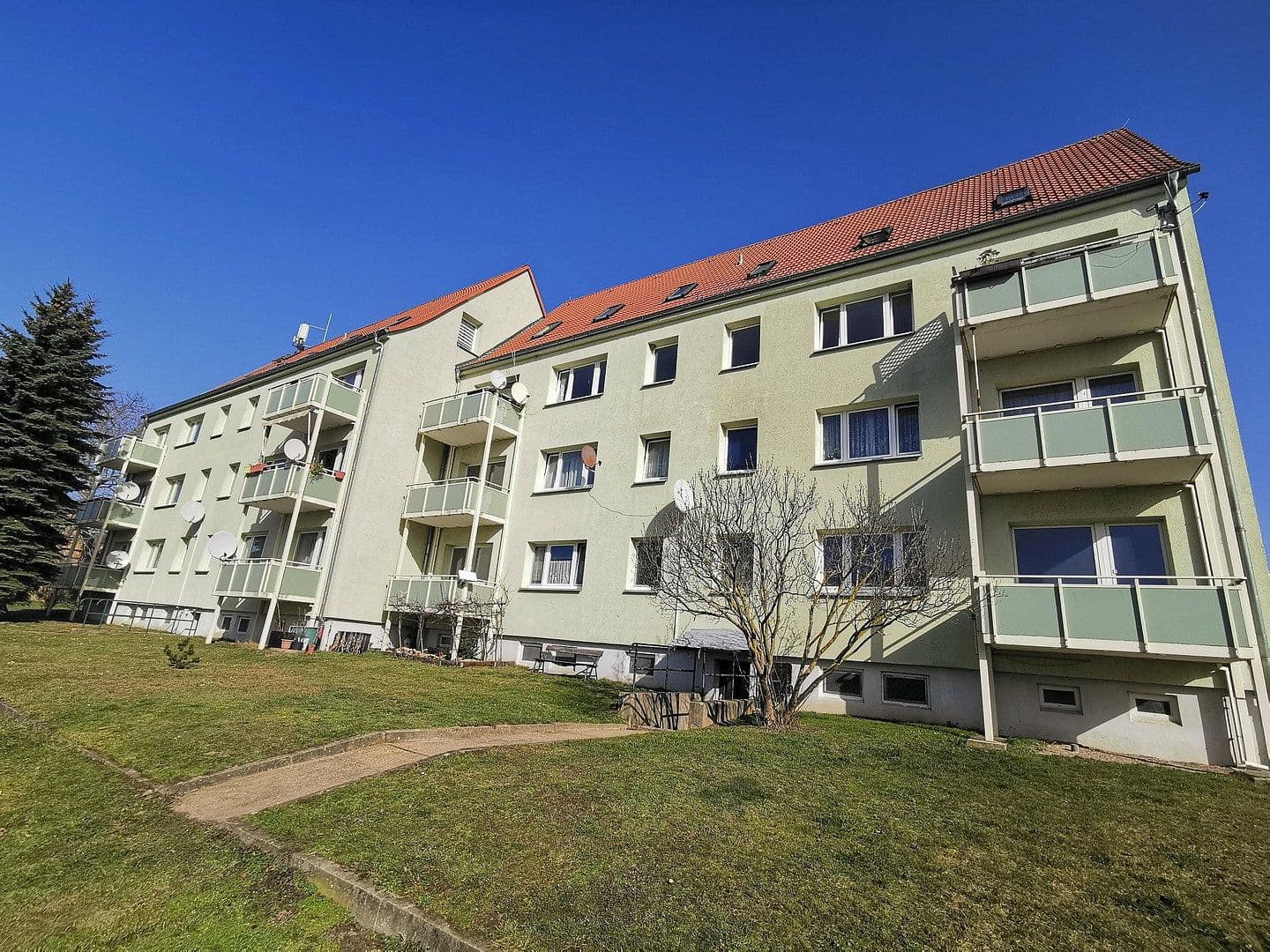 Pronájem bytu 3+1 68 m², Seligenstädter Straße 12, Gera - Aga, Durynsko Pronájem bytu 3+1 68 m², Seligenstädter Straße 12, Gera - Aga, Durynsko