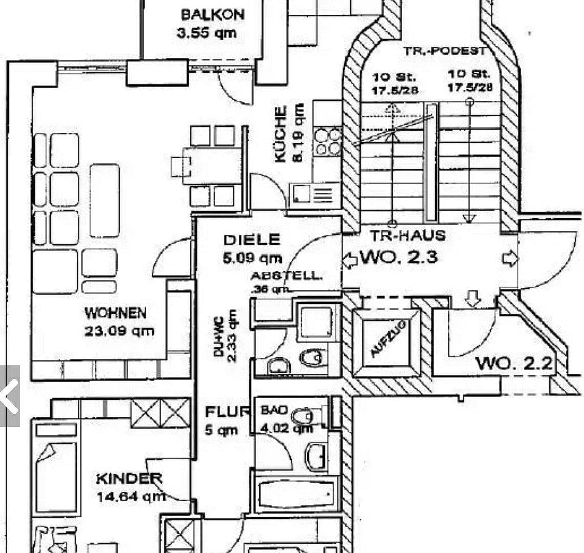 Prodej bytu 3+1 79 m², Altendorferstr. 10, Chemnitz, Sasko Prodej bytu 3+1 79 m², Altendorferstr. 10, Chemnitz, Sasko