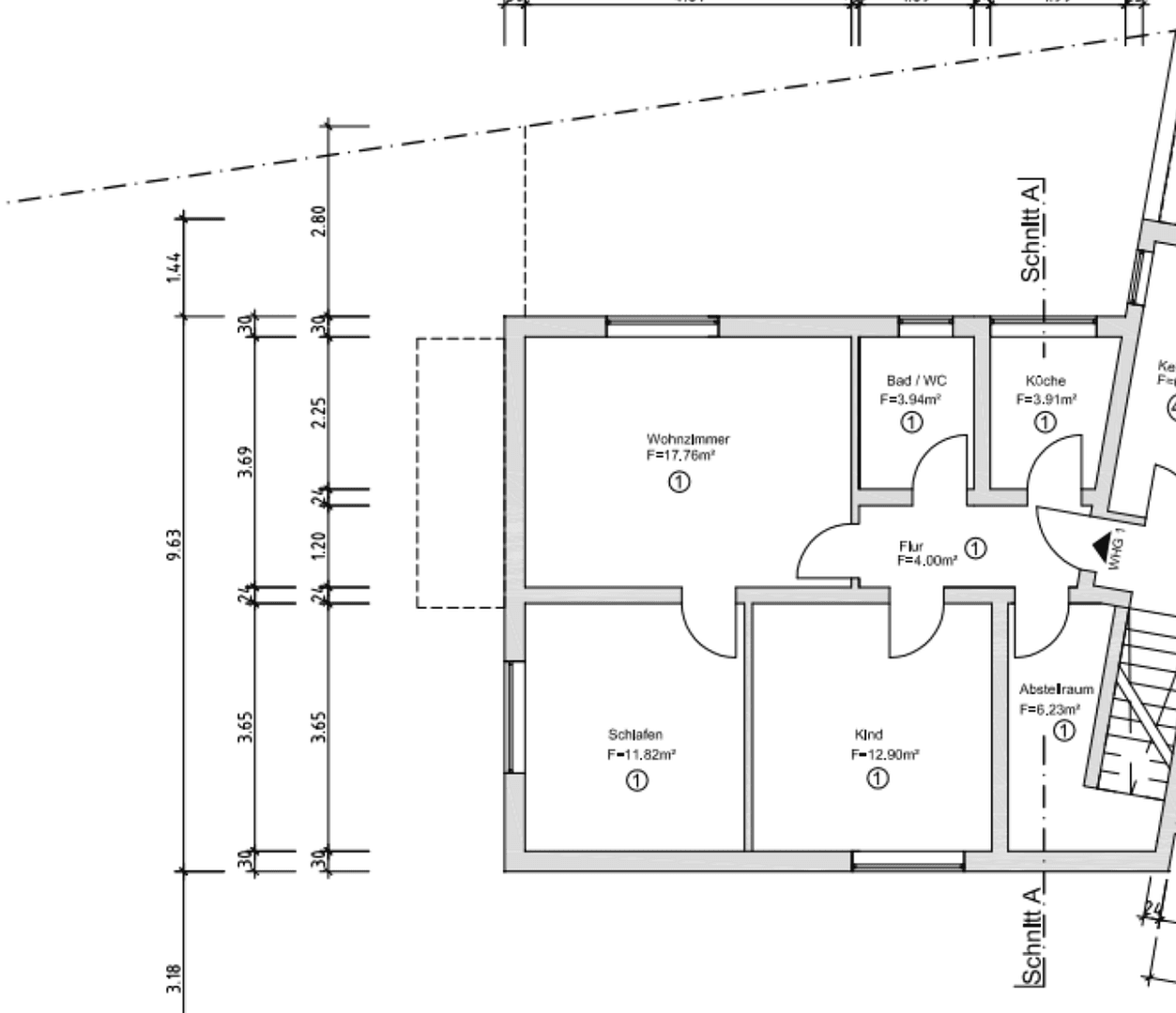Pronájem bytu 3+1 77 m², Nußloch, Bádensko-Württembersko Pronájem bytu 3+1 77 m², Nußloch, Bádensko-Württembersko