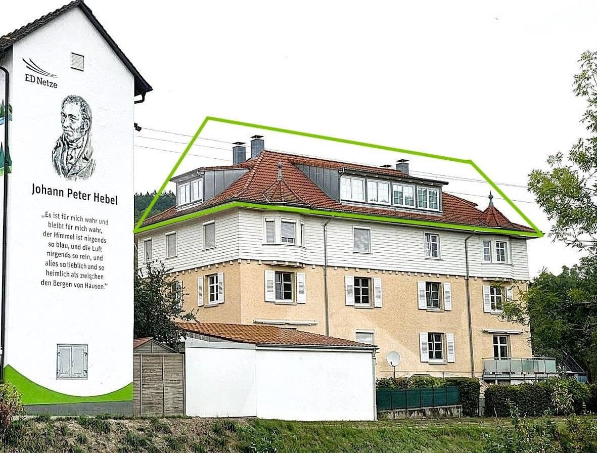 Prodej bytu 3+1 120 m², Bahnhofstr. 21, Hausen im Wiesental, Bádensko-Württembersko Prodej bytu 3+1 120 m², Bahnhofstr. 21, Hausen im Wiesental, Bádensko-Württembersko