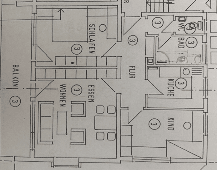 Pronájem bytu 4+1 110 m², Filderstadt, Bádensko-Württembersko Pronájem bytu 4+1 110 m², Filderstadt, Bádensko-Württembersko