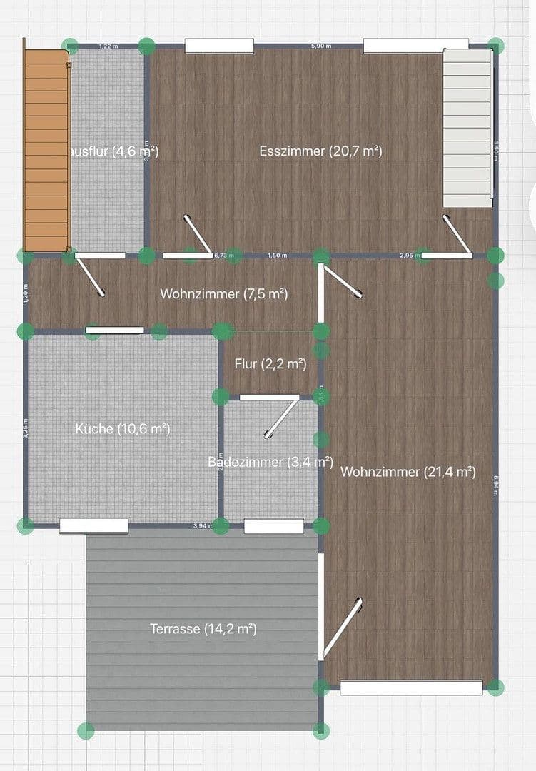 Prodej domu 168 m², pozemek 232 m², Wolfsburg, Dolní Sasko Prodej domu 168 m², pozemek 232 m², Wolfsburg, Dolní Sasko
