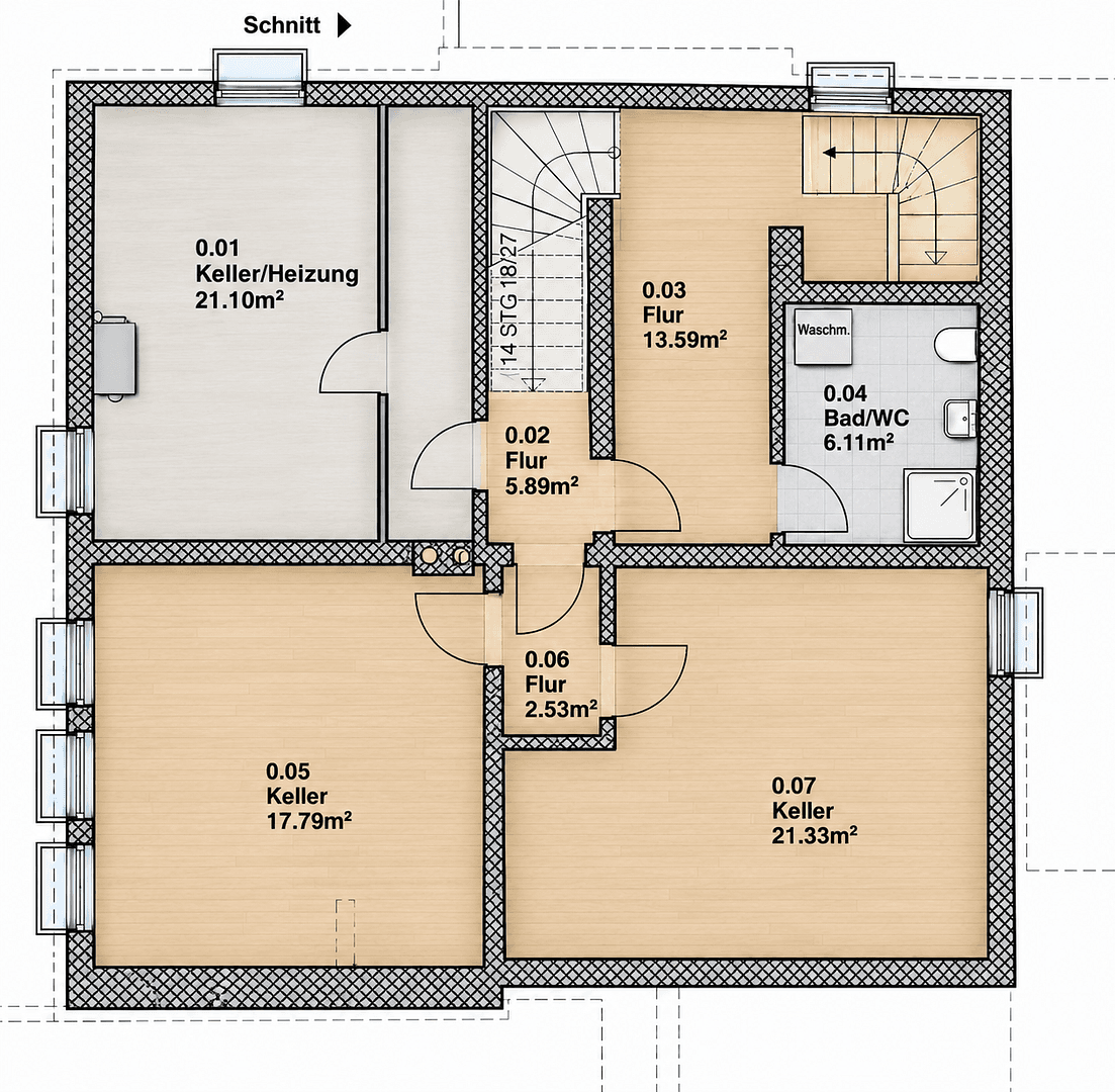 Prodej domu 216 m², pozemek 873 m², Wesenberg, Šlesvicko-Holštýnsko Prodej domu 216 m², pozemek 873 m², Wesenberg, Šlesvicko-Holštýnsko