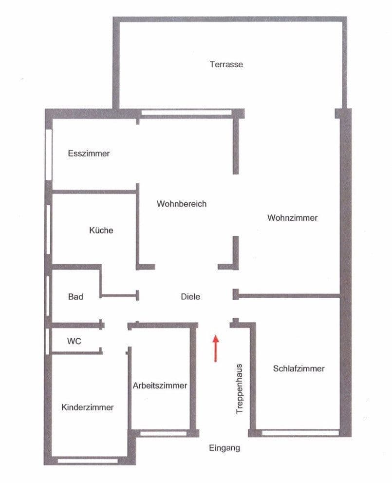 Pronájem bytu 5+kk 137 m², Krefeld - Bockum, Severní Porýní-Vestfálsko Pronájem bytu 5+kk 137 m², Krefeld - Bockum, Severní Porýní-Vestfálsko