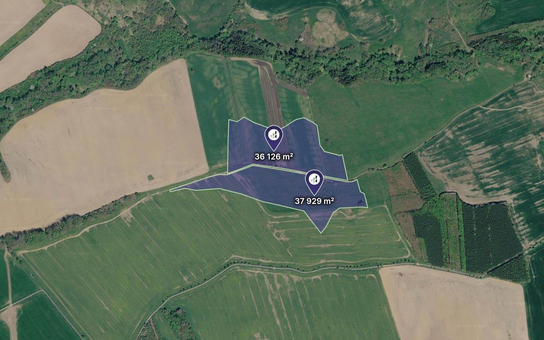 Prodej pozemku 103.229 m², Spálené Poříčí, Plzeňský kraj Prodej pozemku 103.229 m², Spálené Poříčí, Plzeňský kraj