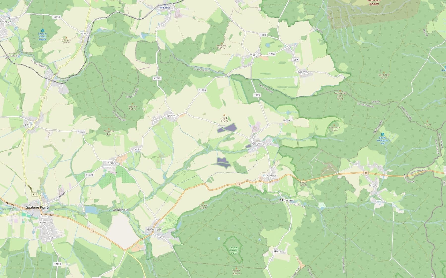 Prodej pozemku 103.229 m², Spálené Poříčí, Plzeňský kraj Prodej pozemku 103.229 m², Spálené Poříčí, Plzeňský kraj