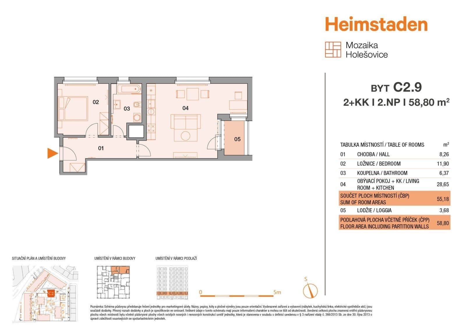Pronájem bytu 2+kk 55 m², U Pergamenky, Praha, Praha Pronájem bytu 2+kk 55 m², U Pergamenky, Praha, Praha