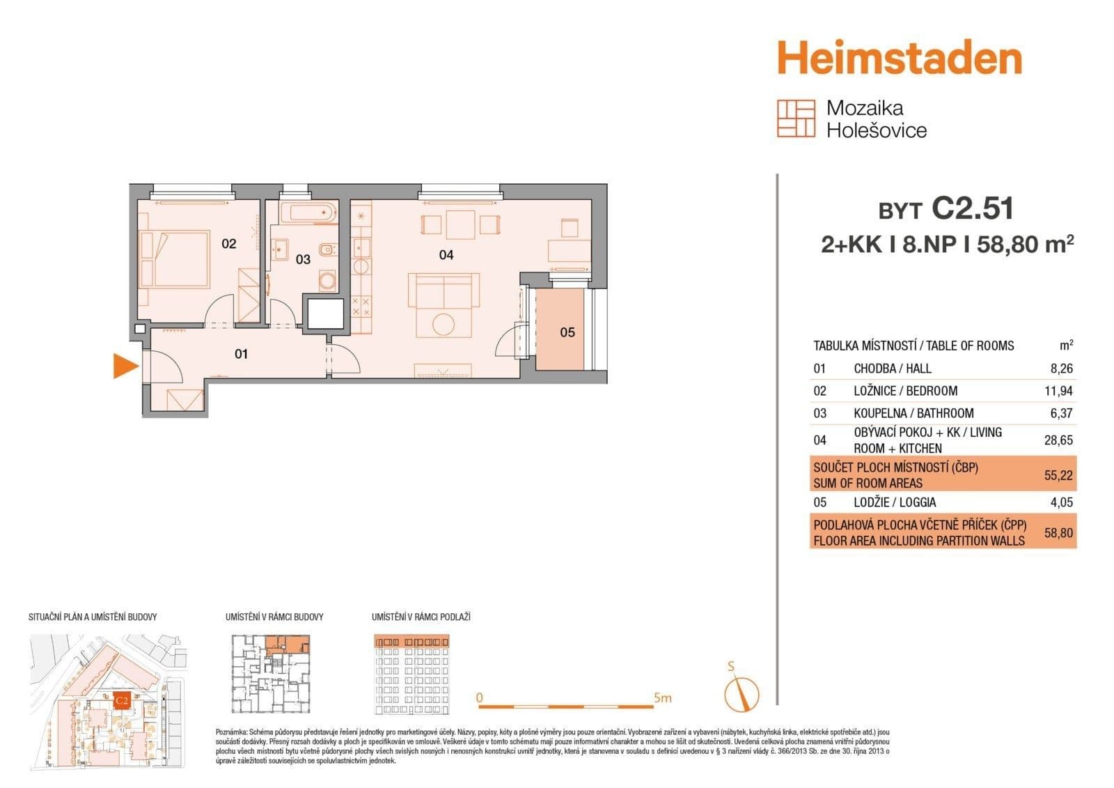 Pronájem bytu 2+kk 57 m², U Pergamenky, Praha, Praha Pronájem bytu 2+kk 57 m², U Pergamenky, Praha, Praha