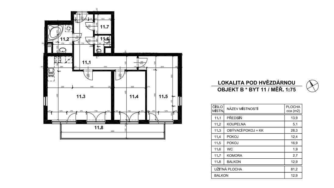Pronájem bytu 3+kk 81 m², Nad Akcízem, Praha, Praha Pronájem bytu 3+kk 81 m², Nad Akcízem, Praha, Praha