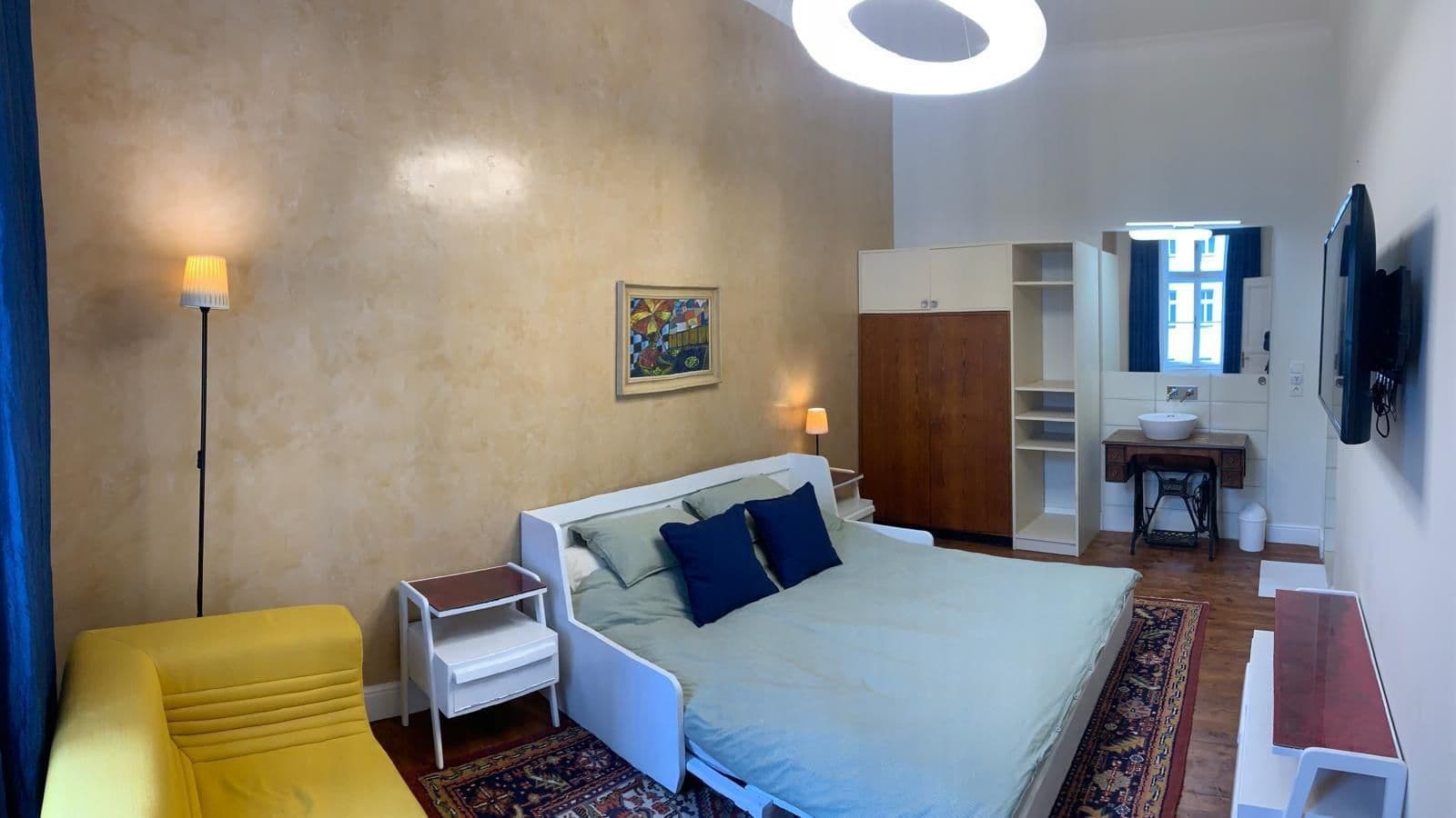 Pronájem bytu 1+1 33 m², Hálkova, Praha, Praha Pronájem bytu 1+1 33 m², Hálkova, Praha, Praha