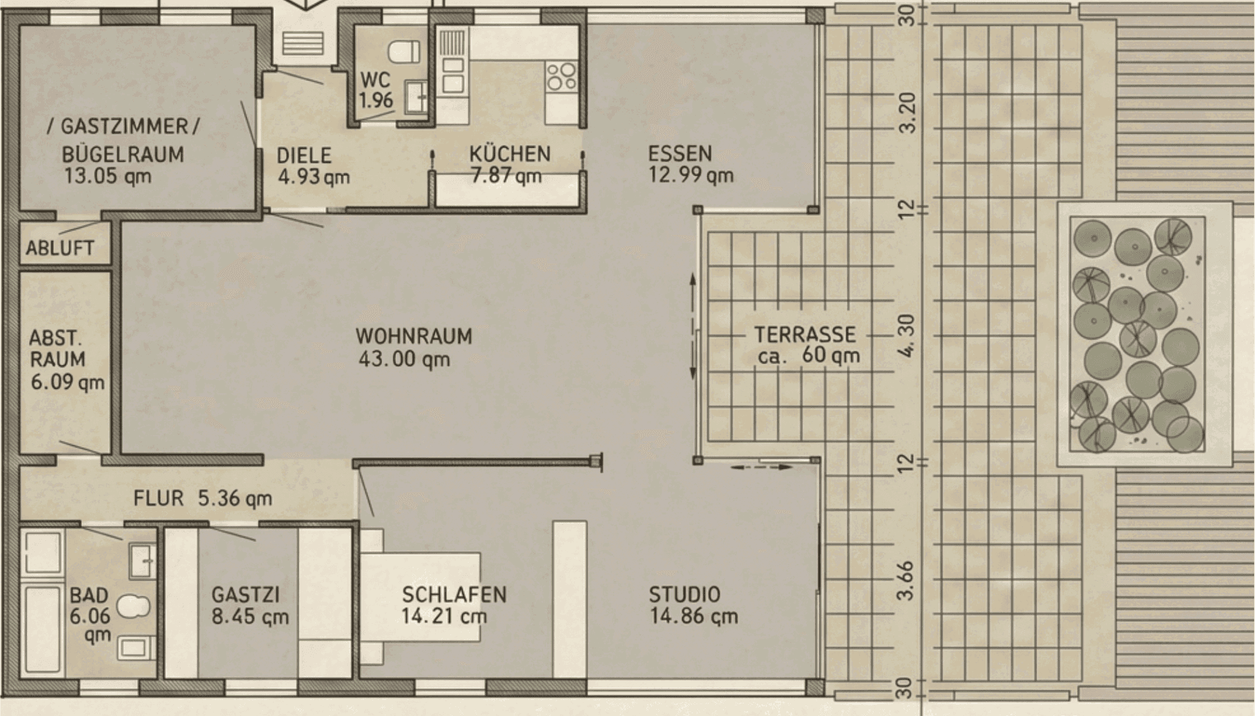 Prodej bytu 5+kk 140 m², Horben, Bádensko-Württembersko Prodej bytu 5+kk 140 m², Horben, Bádensko-Württembersko