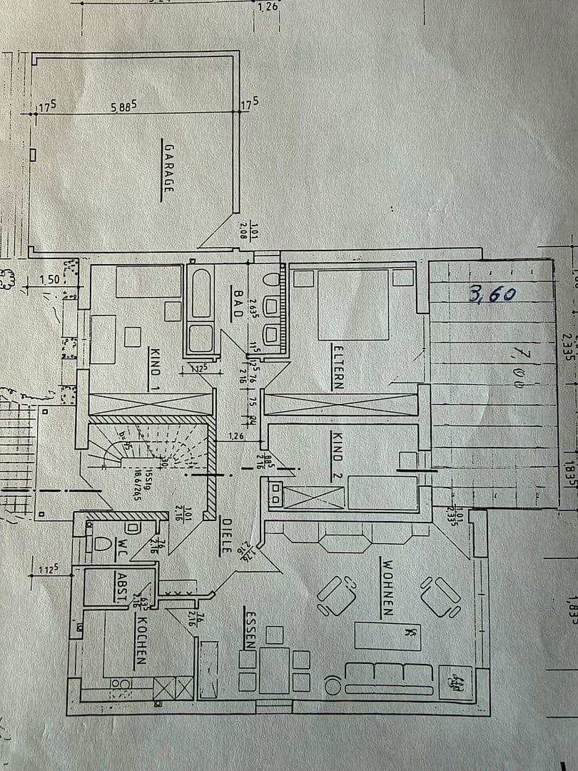 Pronájem bytu 4+1 102 m², Am Sonnenhang 8, Oberbettingen, Porýní-Falc Pronájem bytu 4+1 102 m², Am Sonnenhang 8, Oberbettingen, Porýní-Falc