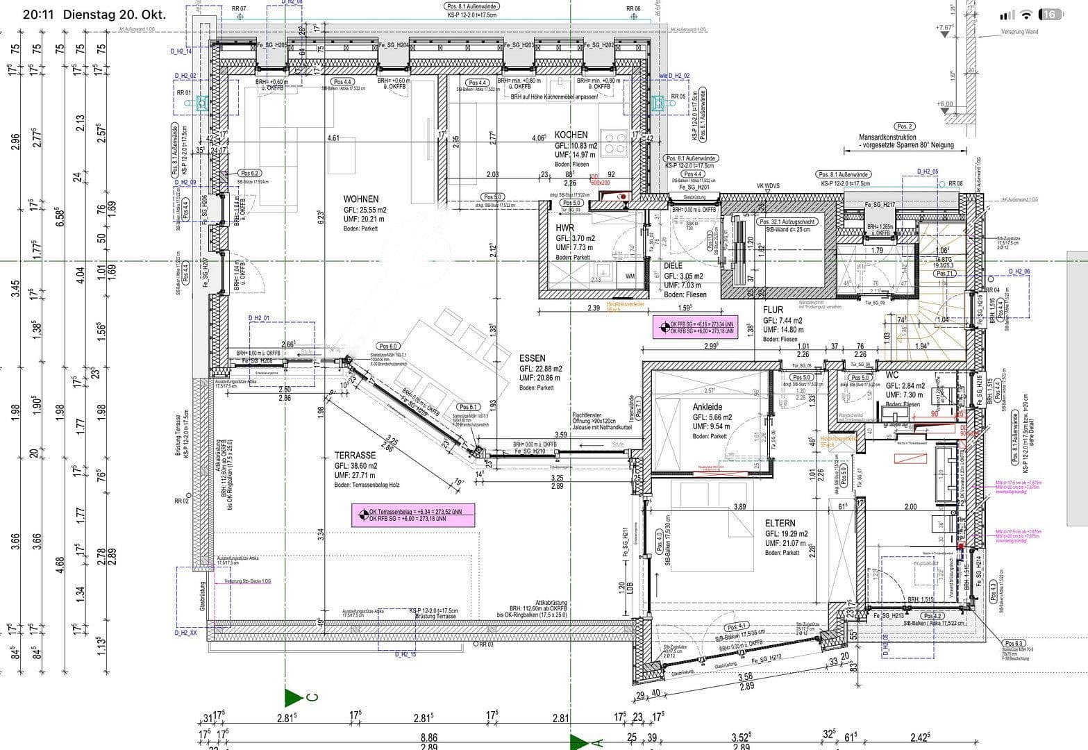 Pronájem bytu 5+1 178 m², Am Alten Sportplatz 9, Fulda, Hessen Pronájem bytu 5+1 178 m², Am Alten Sportplatz 9, Fulda, Hessen