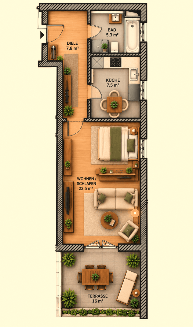 Prodej bytu 1+kk 51 m², Puchheim, Bavorsko Prodej bytu 1+kk 51 m², Puchheim, Bavorsko