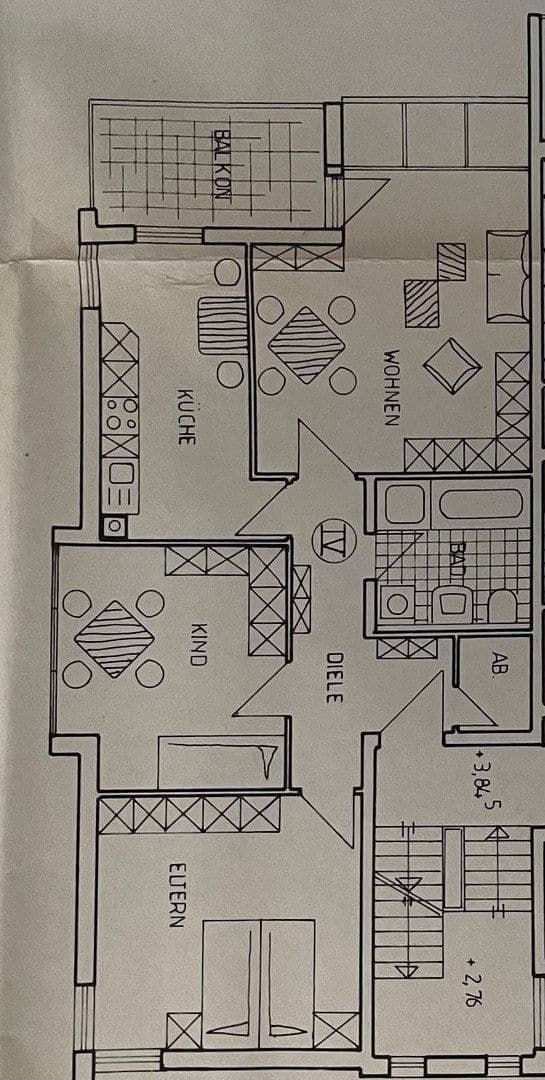 Pronájem bytu 3+1 85 m², Memmelsdorf, Bavorsko Pronájem bytu 3+1 85 m², Memmelsdorf, Bavorsko