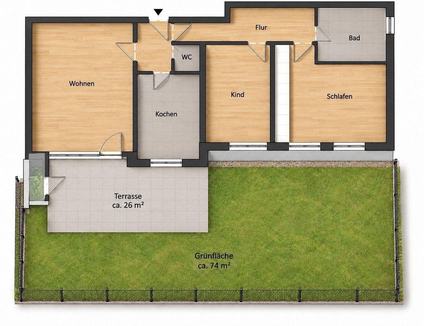 Prodej bytu 3+1 93 m², Frankfurt, Hessen Prodej bytu 3+1 93 m², Frankfurt, Hessen