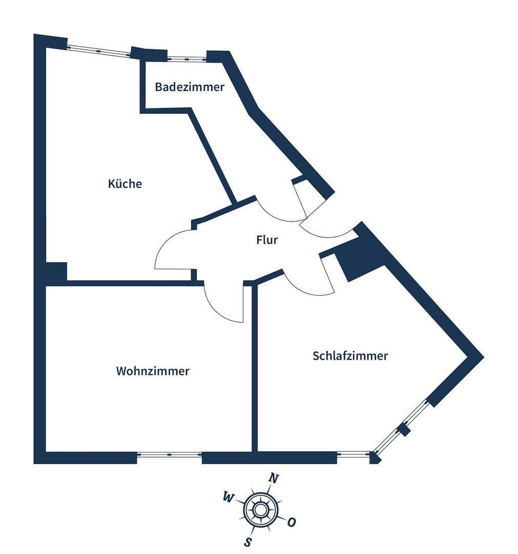 Pronájem bytu 2+1 50 m², Pforzheim, Bádensko-Württembersko Pronájem bytu 2+1 50 m², Pforzheim, Bádensko-Württembersko
