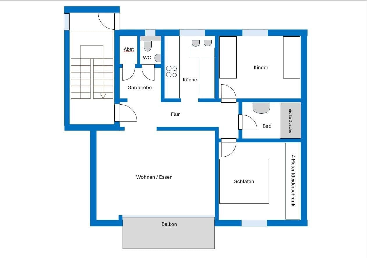 Prodej bytu 3+1 78 m², Adalbert-Stifter-Str. 7, Bergisch Gladbach, Severní Porýní-Vestfálsko Prodej bytu 3+1 78 m², Adalbert-Stifter-Str. 7, Bergisch Gladbach, Severní Porýní-Vestfálsko