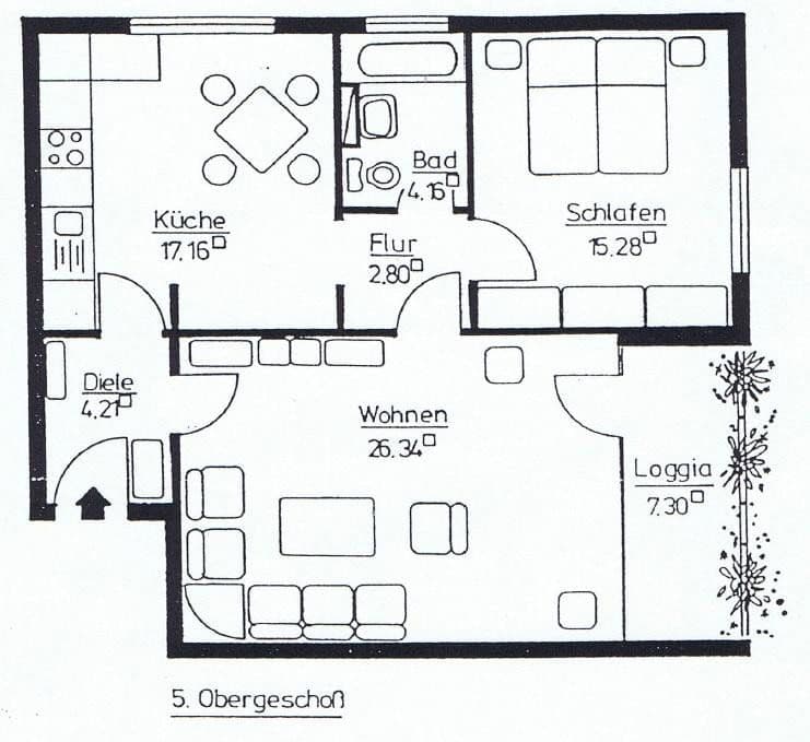 Pronájem bytu 2+1 73 m², Taunusring 22, Wiesbaden-Delkenheim, Hessen Pronájem bytu 2+1 73 m², Taunusring 22, Wiesbaden-Delkenheim, Hessen