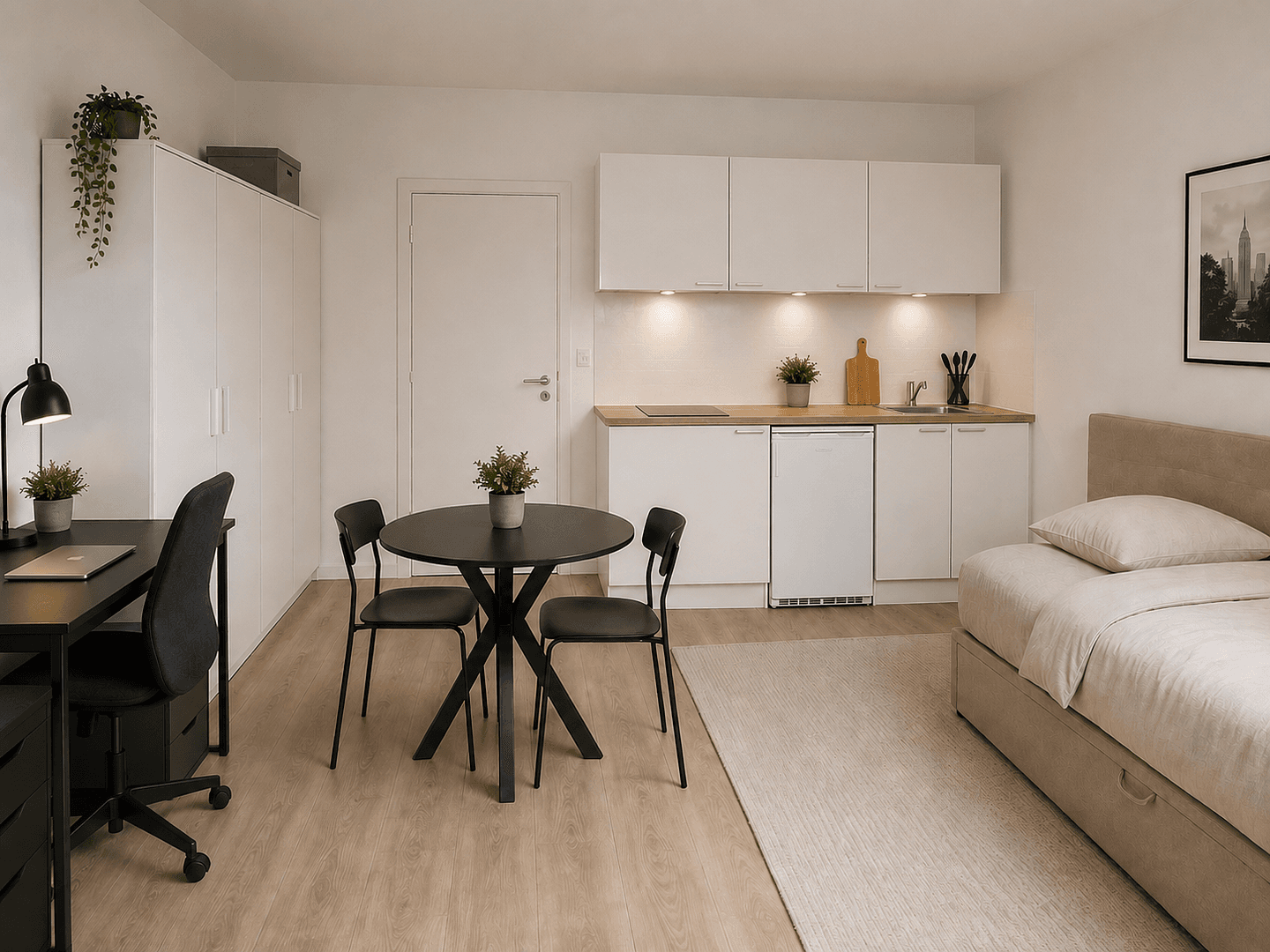 Pronájem bytu 1+1 18 m², Weimar, Durynsko Pronájem bytu 1+1 18 m², Weimar, Durynsko
