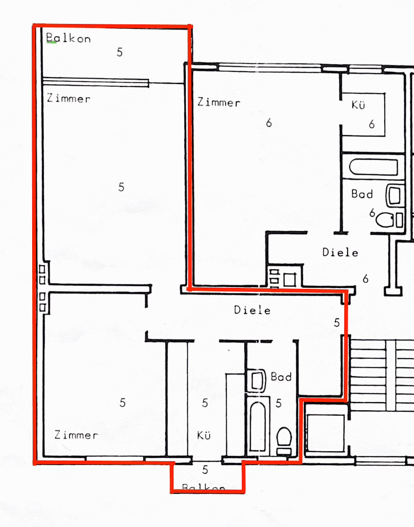 Prodej bytu 2+1 62 m², Düsseldorfer Str. 41, Berlin, Berlín Prodej bytu 2+1 62 m², Düsseldorfer Str. 41, Berlin, Berlín