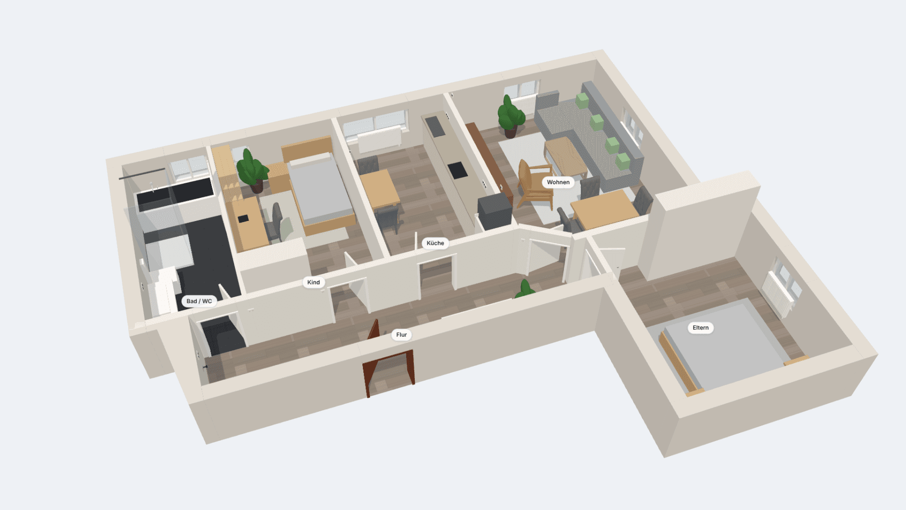 Pronájem bytu 3+1 68 m², Rudolf-Breitscheid-Straße 21, Lichtenstein/Sachsen, Sasko Pronájem bytu 3+1 68 m², Rudolf-Breitscheid-Straße 21, Lichtenstein/Sachsen, Sasko